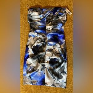 New with tag. Floral print SatinCami dress. Size 5/6 .